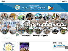 Tablet Screenshot of cardonarizal.gov.ph